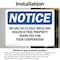 Signmission Safety Culture Sign, 14 in Width, Vinyl Decal, Rectangle OS-2PACK-NS-D-1014-L-18988 - alternate 2